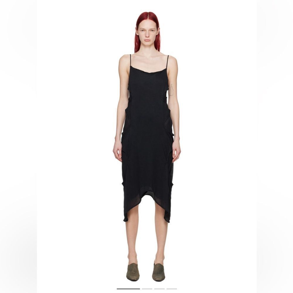 Eckhaus Latta Perdita Midi Dress NWOT